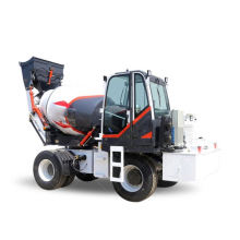 Easy To Use Mobile Concrete Mixer Truck With Low Consumption